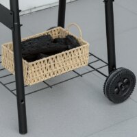 BBQ Holzkohlegrill mit Thermometer