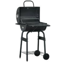 BBQ Holzkohlegrill mit Thermometer