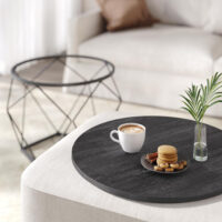 Beistelltisch und Couchtisch 2er Set in modernem Design, ideal für jedes Wohnzimmer. Kompakte und funktionale Tische mit vielseitigem Einsatz.