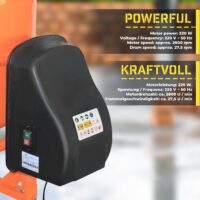 TIMBERTECH® Betonmischer 140L 550W mit Handrad und 2 Rädern