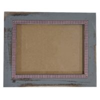 Bilderrahmen Fotorahmen Holz Shabby-Look Landhaus 21x26cm grau