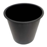 Runder Blumenkasten aus Akazienholz 50x34 cm Outdoor