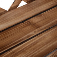 Blumenständer mit 3 Etagen, platzsparend aus Tannenholz.