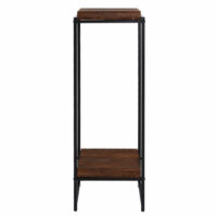 Blumentisch JAM-K71 Beistelltisch FSC Metall dunkelbraun 101cm