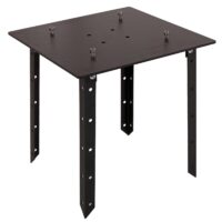 Bodenplatte XXL-Sonnenschirm Bodenanker Sonnenschirmständer Metall 24kg
