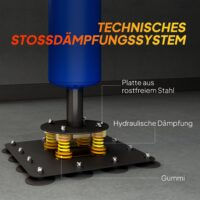 Boxstand mit Speedball und Kickpolster höhenverstellbar