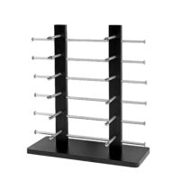 Brillenständer Brillenhalter Brillendisplay für 12 Brillen 42x39cm schwarz