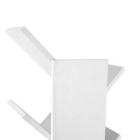 Freistehendes Bücherregal mit acht Stöcken, modernes und platzsparendes Design.