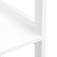 Hochschrank-Bücherregal mit offenen Regalen, modernes Design.