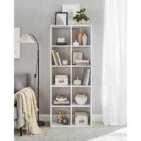 Bücherregal Standregal mit 10 Fächern 161cm.