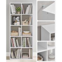 Bücherregal Standregal mit 10 Fächern 161cm.