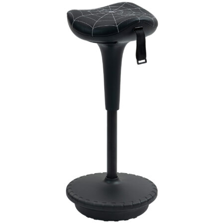 Bürohocker ergonomisch höhenverstellbar schwenkbar schwarz
