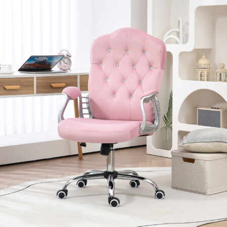 Bürostuhl 120kg höhenverstellbar ergonomisch Rosa – Produktfoto zeigt modernes Design, hochwertige Materialien und funktionale Eigenschaften ideal für Wohn- oder Arbeitsbereiche. Perfekt als Einrichtungsinspiration oder zur Produktpräsentation in einem Onlineshop.