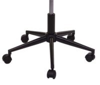 Bürostuhl Bugholz Walnuss-Optik drehbar höhenverstellbar creme