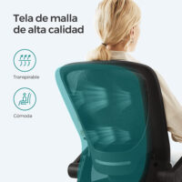Ergonomischer Bürostuhl mit belüfteter Rückenlehne