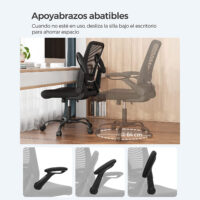 Ergonomischer Bürostuhl vielseitige Einstellmöglichkeiten