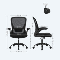 Ergonomischer Bürostuhl Masse