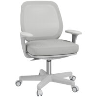 Bürostuhl ergonomisch höhenverstellbar drehbar grau