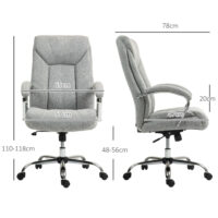 Bürostuhl mit Kopfstütze & Wippfunktion höhenverstellbar Hellgrau – Produktfoto zeigt modernes Design, hochwertige Materialien und funktionale Eigenschaften ideal für Wohn- oder Arbeitsbereiche. Perfekt als Einrichtungsinspiration oder zur Produktpräsentation in einem Onlineshop.