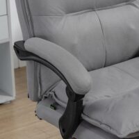 Bürostuhl mit Massagefunktion höhenverstellbar Dunkelgrau – Produktfoto zeigt modernes Design, hochwertige Materialien und funktionale Eigenschaften ideal für Wohn- oder Arbeitsbereiche. Perfekt als Einrichtungsinspiration oder zur Produktpräsentation in einem Onlineshop.