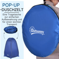 Camping Duschzelt Umkleidezelt Pop-up wasserdicht outdoor