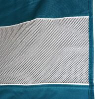 Campingstuhl Klappstuhl aus Stahl türkis mit waschbarer Schutzhülle