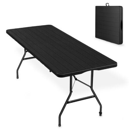 Großer klappbarer Buffettisch für Veranstaltungen oder Garten.