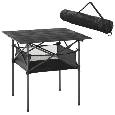 Campingtisch faltbar tragbar für Camping und Garten Aluminium