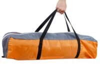 4 Personen Campingzelt Kuppelzelt Igluzelt orange