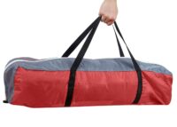 Campingzelt für 4 Personen wasserdichtes Kuppelzelt rot