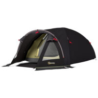 Campingzelt Tunnelzelt leicht mit UV Schutz und Vordach für 2 Personen