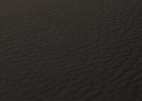 Ergonomischer Chefsessel Kunstleder schwarz in Walnuss-Optik