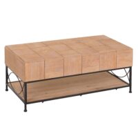 Couchtisch Wohnzimmertisch Sofatisch Beistelltisch Ablage MDF 51x120x61cm