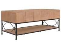 Couchtisch Wohnzimmertisch Sofatisch Beistelltisch Ablage MDF 51x120x61cm