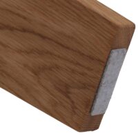 Couchtisch Beistelltisch Kaffeetisch Massivholz Glas rund Ø75cm Eiche