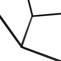 Couchtisch Metalltisch Industrie-Design Schwarz