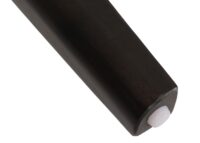 Couchtisch Beistelltisch Sofatisch HDF Laminat 46x120x70cm Sheesham-Optik dunkle Beine