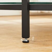 Couchtisch Wohnzimmertisch Marmor Glas Weiss