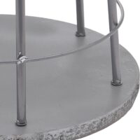 Deko-Baum Weihnachtsbaum Schmuckbaum Weihnachtsdeko Metall 115cm silberfarben
