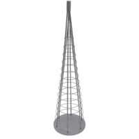 Deko-Baum Weihnachtsbaum Schmuckbaum Weihnachtsdeko Metall 115cm silberfarben