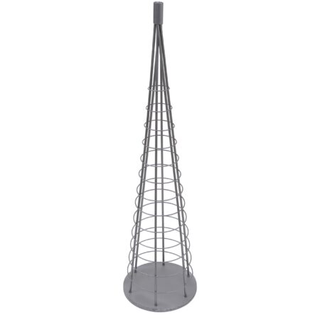Deko-Baum Weihnachtsbaum Schmuckbaum Weihnachtsdeko Metall 115cm silberfarben