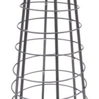 Deko-Baum Weihnachtsbaum Schmuckbaum Weihnachtsdeko Metall 115cm silberfarben