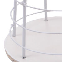 Deko-Baum Weihnachtsbaum Schmuckbaum Weihnachtsdeko Metall 115cm weiss