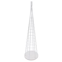 Deko-Baum Weihnachtsbaum Schmuckbaum Weihnachtsdeko Metall 115cm weiss