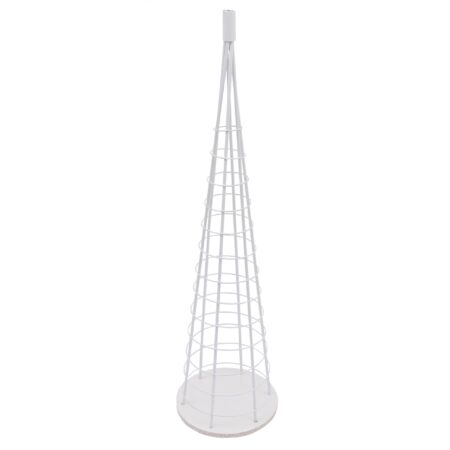 Deko-Baum Weihnachtsbaum Schmuckbaum Weihnachtsdeko Metall 115cm weiss