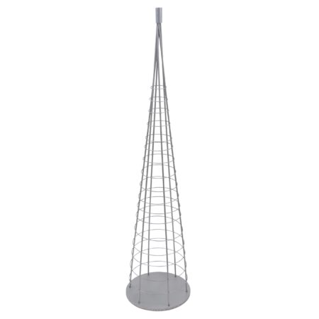 Deko-Baum Weihnachtsbaum Schmuckbaum Weihnachtsdeko Metall 160cm silberfarben