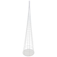 Deko-Baum Weihnachtsbaum Schmuckbaum Weihnachtsdeko Metall 160cm weiss