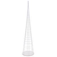Deko-Baum Weihnachtsbaum Schmuckbaum Weihnachtsdeko Metall 160cm weiss