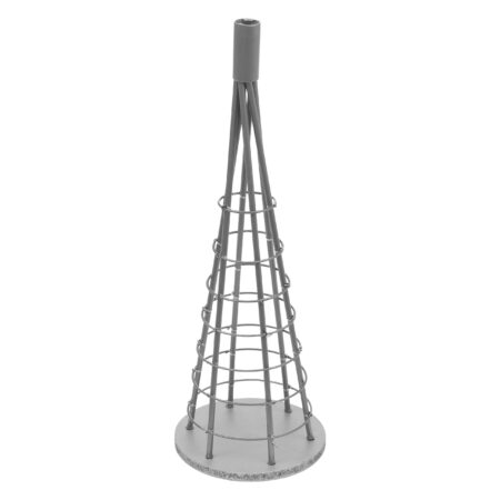 Deko-Baum Weihnachtsbaum Schmuckbaum Weihnachtsdeko Metall 60cm silberfarben