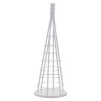 Deko-Baum Weihnachtsbaum Schmuckbaum Weihnachtsdeko Metall 60cm weiss